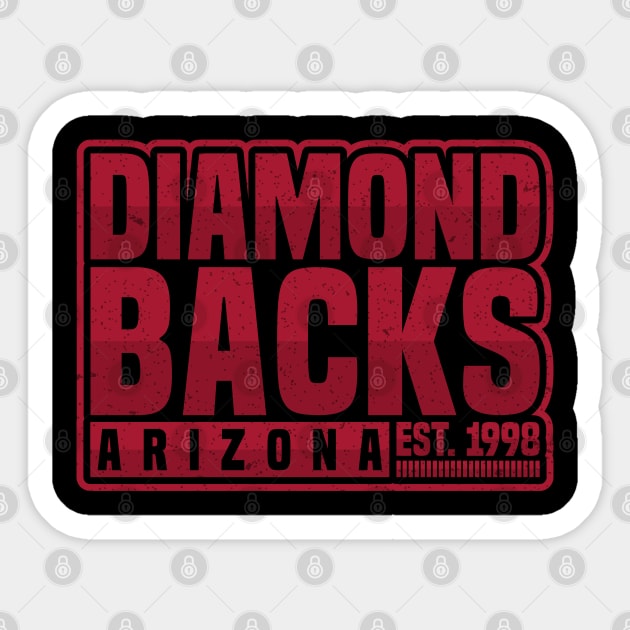 Arizona Diamondbacks 01 Sticker by yasminkul